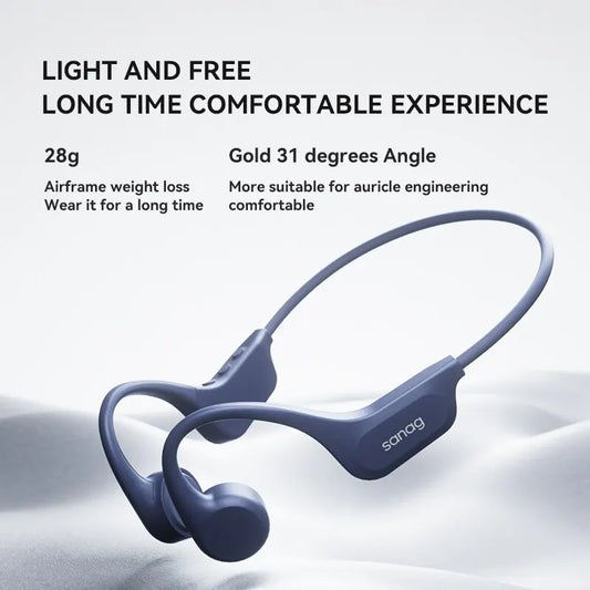 Sanag B60S Pro Max Waterproof Bone Conduction Headphones